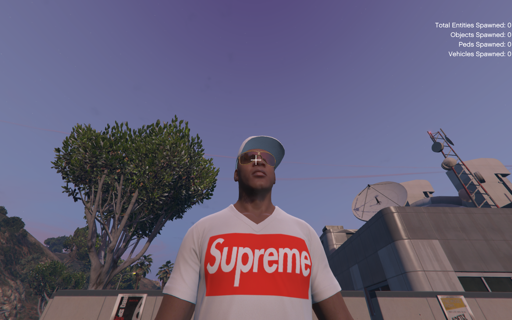 TEXTURE ,White Supreme CAP {FRANKLIN} [REPLACE] - GTA5-Mods.com